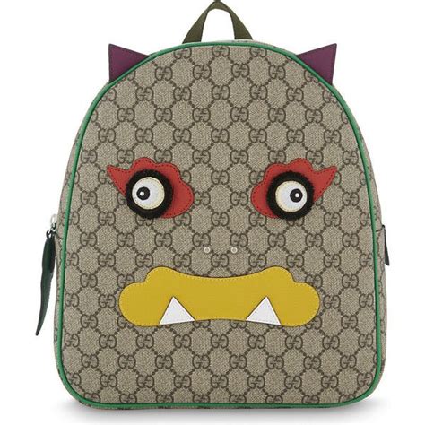 gucci monster backpack|gucci backpack cost.